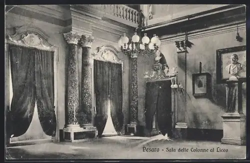 AK Pesaro, Sala delle Colonne al Liceo