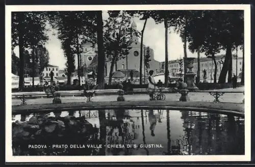 AK Padova, Prato della Valle, Chiesa di S. Giustina