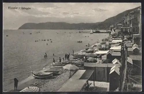 AK Alassio, Spiaggia