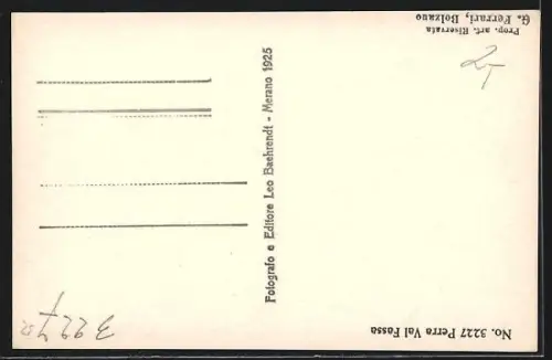 AK Perra /Val Fassa, Veduta Generale