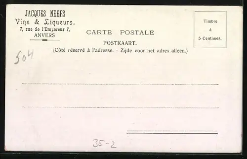 AK Reklame Jacques Neefs Vins & Lidquers, De Kempenaar Gezondheidslikeur, Frau mit Kind und Lamm