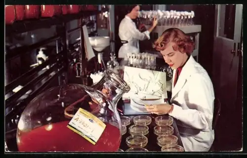 AK Pearl River, NY, Lederle Laboratories Division, American Cyanamid Company, Scientists