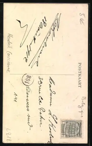 AK Hendrik Conscience, Porträt mit Orden