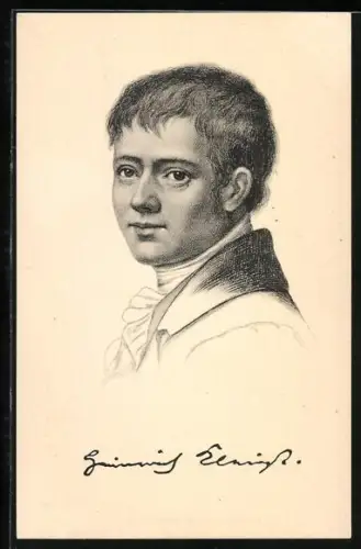 AK Heinrich von Kleist im Porträt