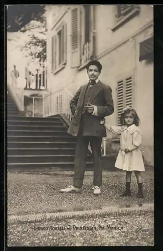 AK Enrico Toselli und Prinzessin Pia Monica