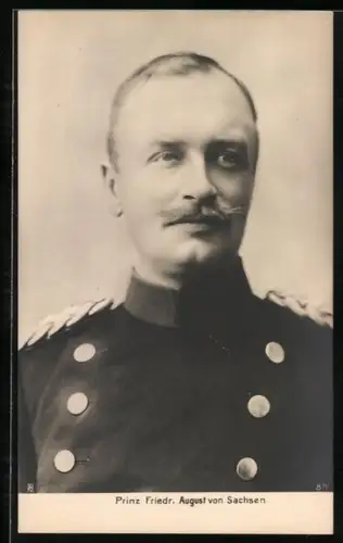 AK König Friedrich August von Sachsen