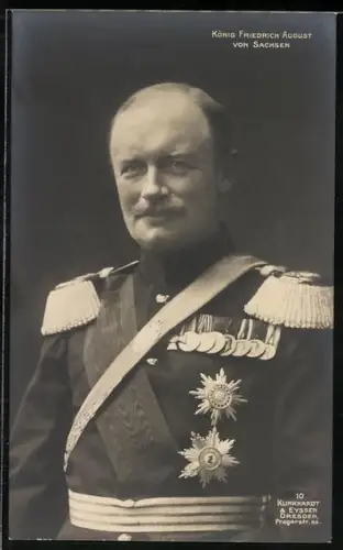 AK König Friedrich von Sachsen