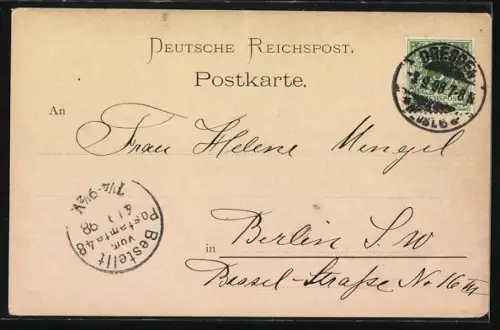 AK Prinz Friedrich August von Sachsen mit seinen Söhnen Prinz Friedrich Christian u. Prinz Georg