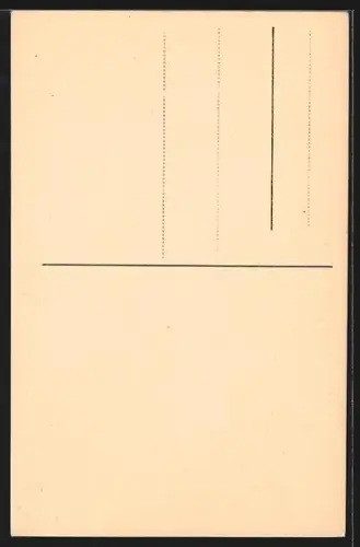 AK Zwei alte Frauen stricken vor dem Haus