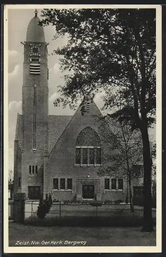AK Zeist, Nw. Ger. Kerk Bergweg