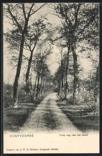 AK Oostvoorne, Oude weg naar het strand