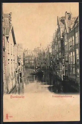 AK Dordrecht, Häuser am Voorstraathaven