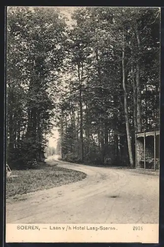 AK Laag-Soeren, Laan v. h. Hotel Laag-Soeren