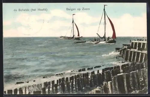 AK Bergen op Zoom, De Schelde he tHoofd