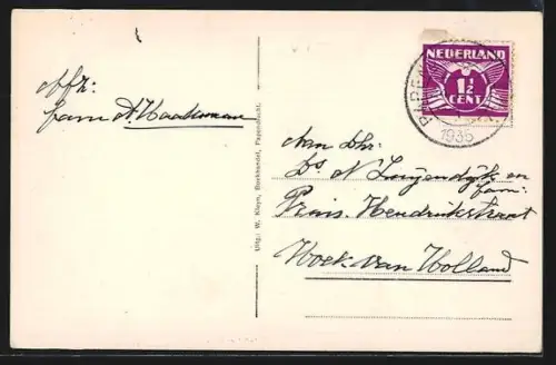 AK Papendrecht, Interieur Ned. Herv. Kerk