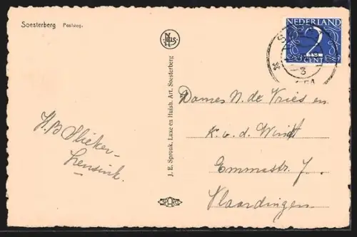 AK Soesterberg, Postweg