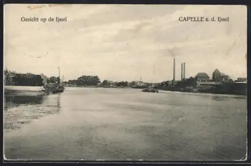 AK Capelle a. d. Ijssel, Gezicht op de Ijssel