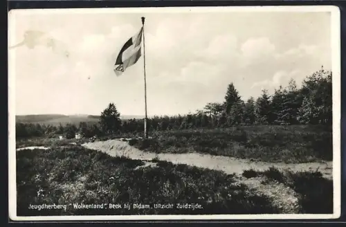 AK Beek bij Didam, Jeugdherberg Wolkenland, Uitzicht Zuidzijde