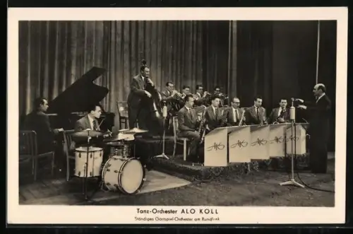 AK Tanz-Orchester Alo Koll bei einem Auftritt