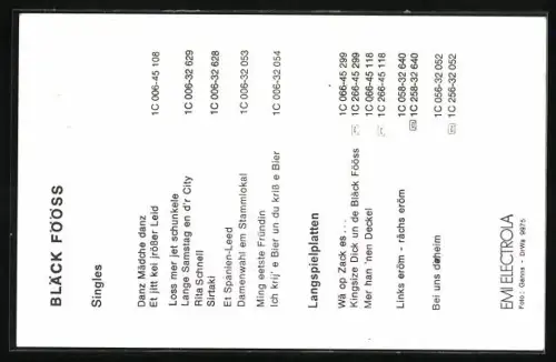 AK Bläck Fööss, Portrait der Musikgruppe