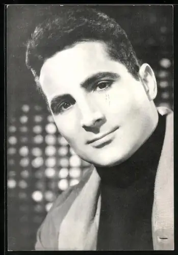 AK Musiker Freddy Quinn mit Föhnfrisur