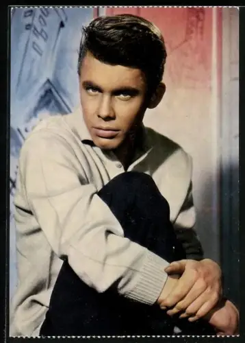 AK Musiker Peter Kraus mit charmantem Blick