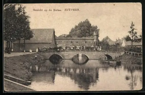 AK Zutphen, Gezicht op de Ruine