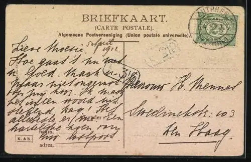 AK Zutphen, Gezicht op de Ruine