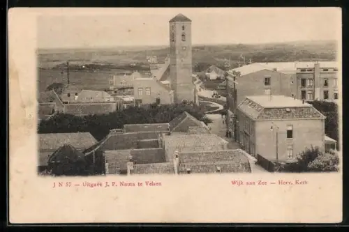 AK Wijk aan Zee, Herv. Kerk, Kirche im Ortsbild
