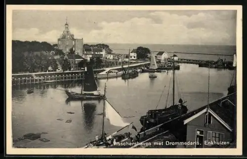 AK Enkhuizen, Visschershaven met Drommedaris