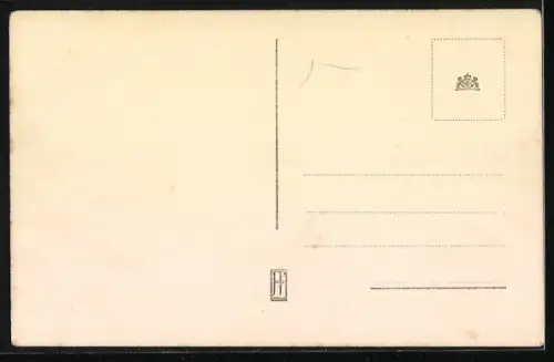 AK Den Haag, Binnenhof met Ridderzaal