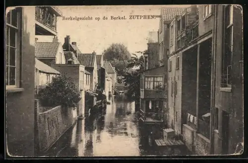 AK Zutphen, Berkelgezicht op de Berkel