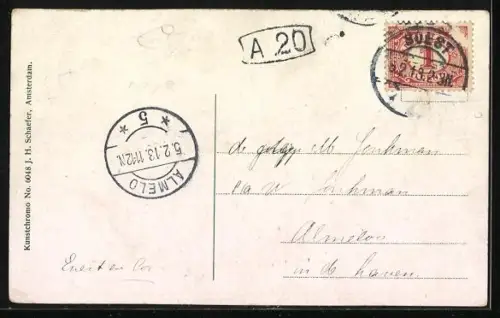 AK Berg en Dal, Beek van af Berg en Dal gezien