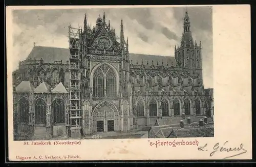 AK `s-Hertogenbosch, St. Janskerk, Noordzyde