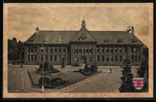 AK Enschede, Hoogers Textielschool, Wappen