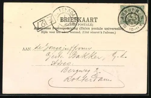 AK Arnhem, Panorama Arnhem in Vogelvlucht