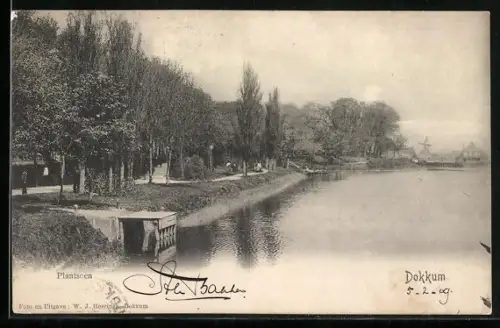 AK Dokkum, Plantsoen