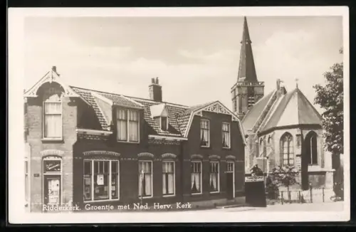 AK Ridderkerk, Groentje met N. H. Kerk