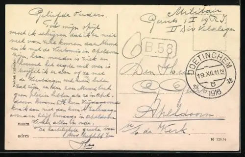 AK Doetinchem, Huize, Kepvel met brug