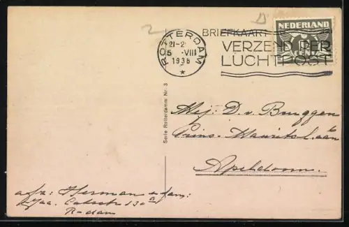 AK Rotterdam, Beursplein en Station De Beurs