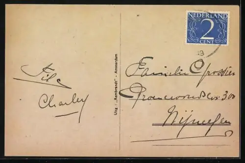 AK Muiden, Muiderslot, Oostzijde