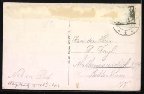 AK Epe, Geref. Kerk met Pastorie