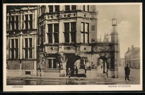 AK Arnhem, Ingang Stadhuis