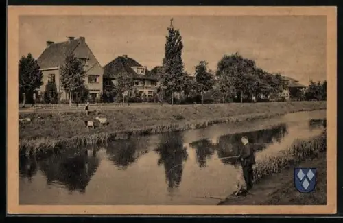 AK Almelo, Sluiskade, Noordzijde, Wappen