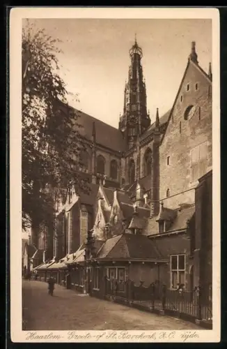 AK Haarlem, Groote-of St. Bavokerk, Z. O. Zijde