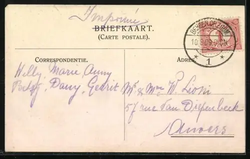 AK Bergen op Zoom, Schelde, het Hoofd