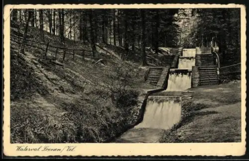 AK Loenen /Vel., Waterval
