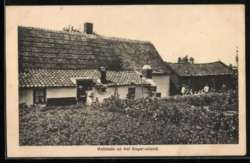 AK Kager-Eiland, Hofstede op het Kager-eiland