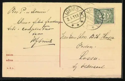 AK Laren, Oudt-Gooisch Marktplein 1909