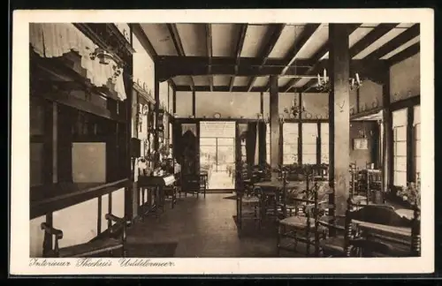 AK Uddelermeer, Interieur Theehuis